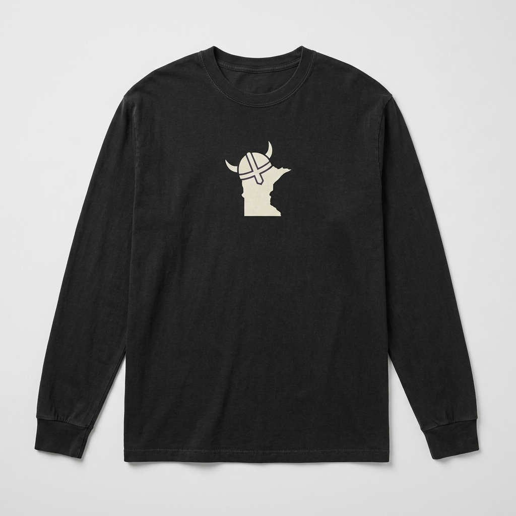 Kings of the North Long Sleeve — Black