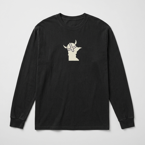 Kings of the North Long Sleeve — Black