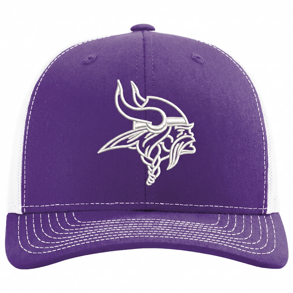 MN Football Trucker Hat — Purple