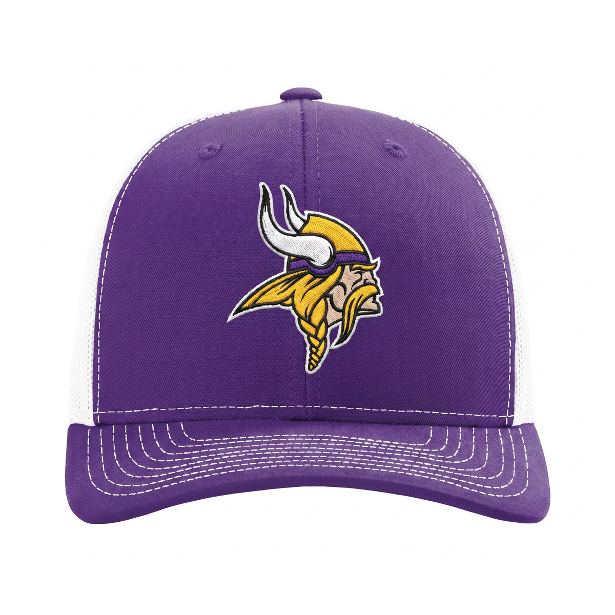 MN Football Trucker Hat — Purple (Full Color Logo)