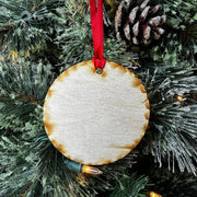 Minnesota Trees Wood Ornament