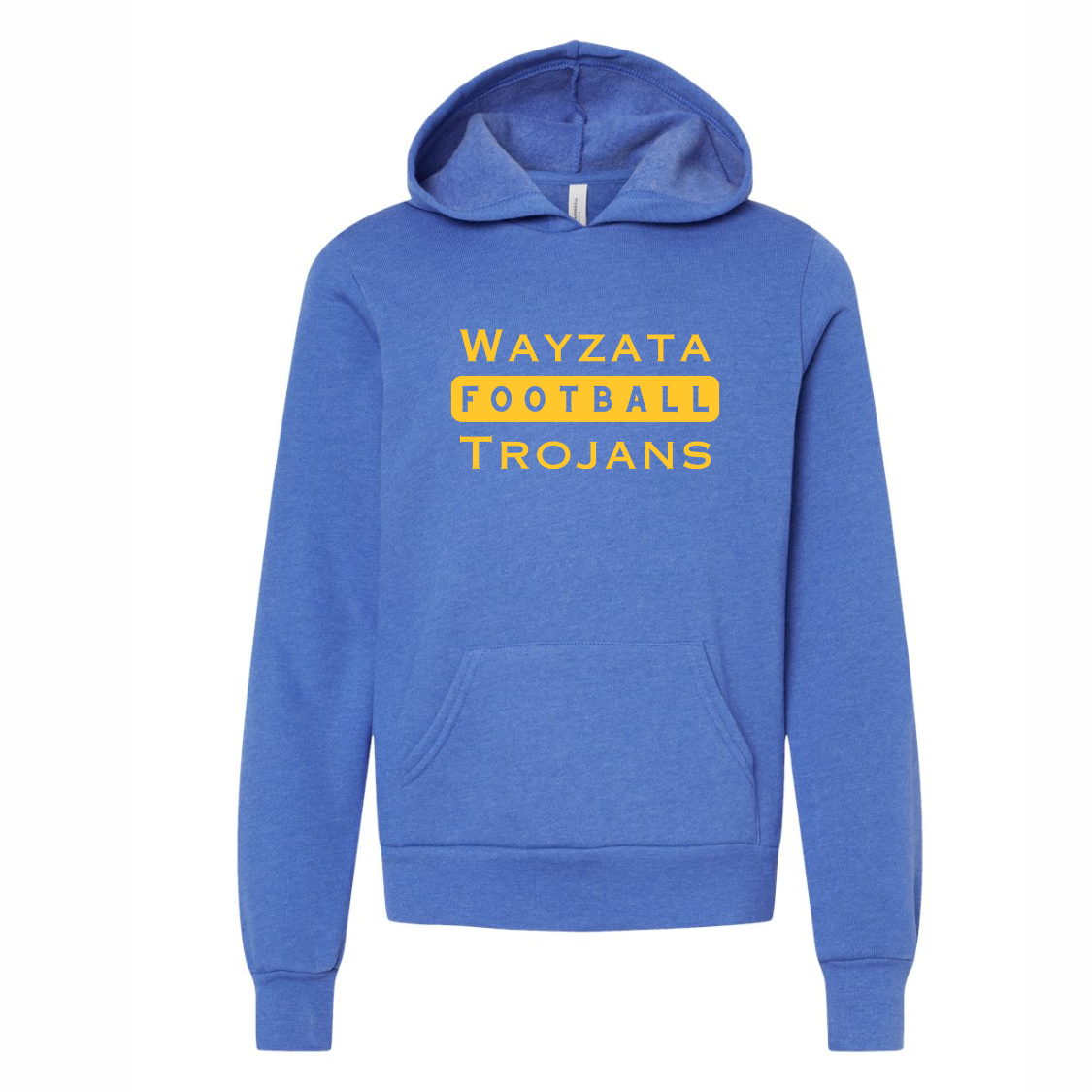 Football Hoodie | Youth | Wayzata