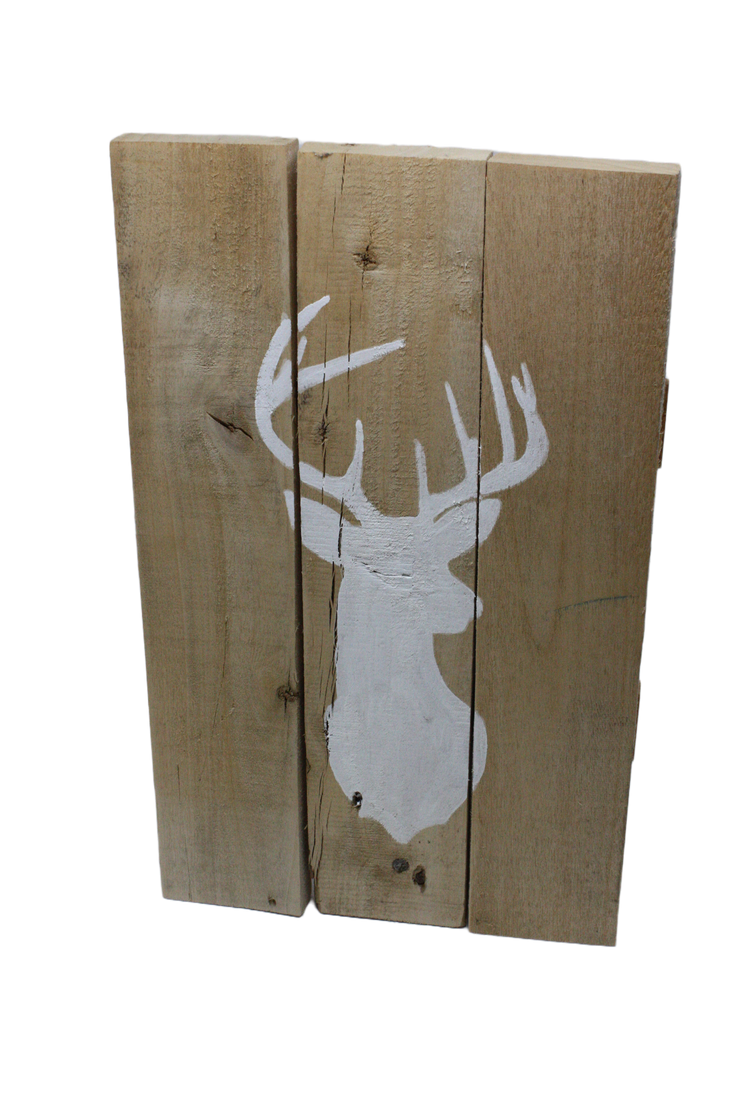 Deer Silhouette - Wood Pallet Sign