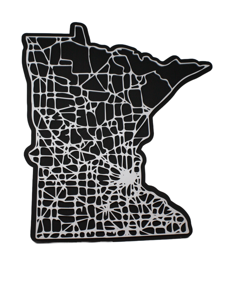 State of Minnesota Outline Art *Local Pickup Only*