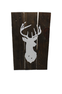 Deer Silhouette - Wood Pallet Sign