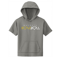 Baseball Short Sleeve Hoodie | Youth | Wayzata