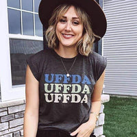Uffda - Women's Muscle Tee - TheSotaShop