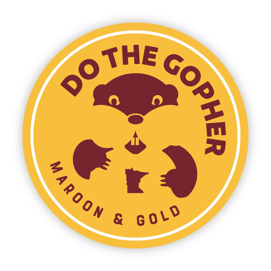 Do the Gopher Sticker