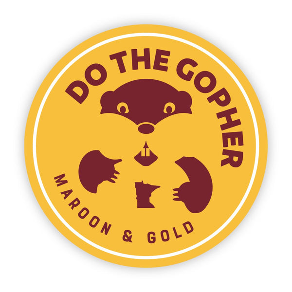 Do the Gopher Sticker