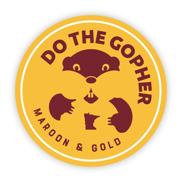 Do the Gopher - Sticker