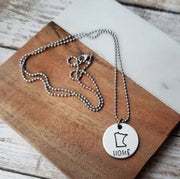 Home State Round - Necklace - TheSotaShop