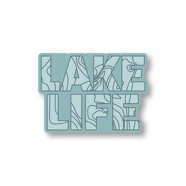 Lake Life Sticker