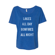 Lakes All Day - Women's Tee - TheSotaShop