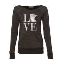 MN Love - Women's Crewneck - TheSotaShop