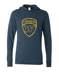 Trojan Shield Tee Hoodie | Adult