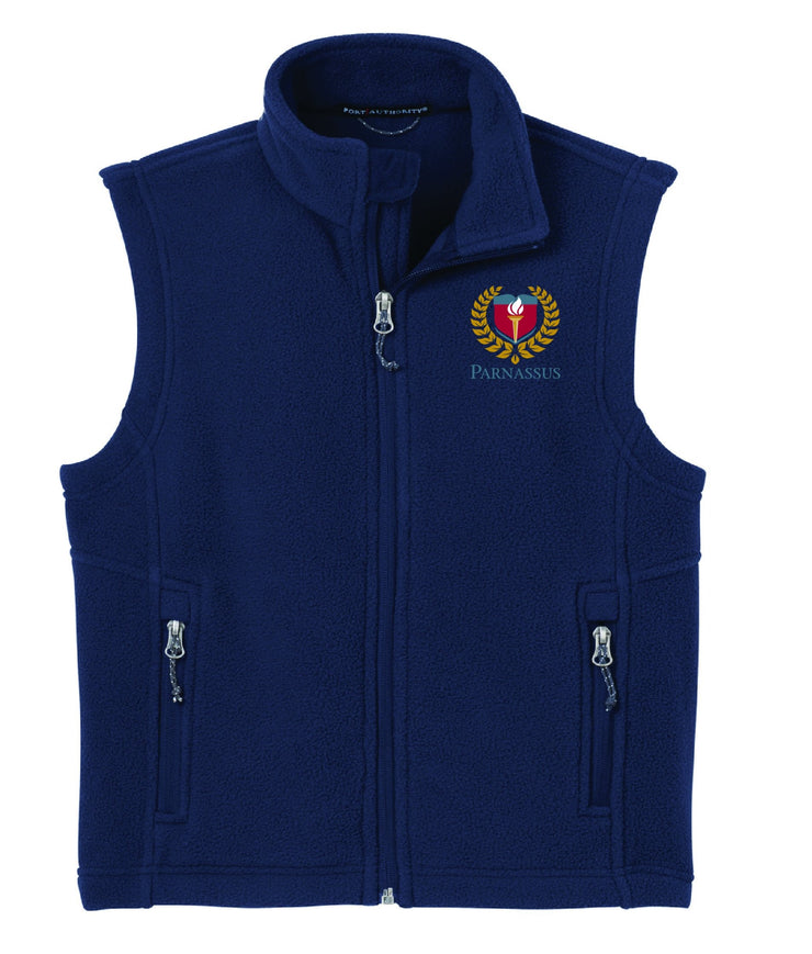 School of GRAMMAR Youth Fleece Vest - Main Image