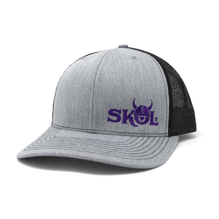 Skol - Snapback Hat | The Sota Shop Heather Grey/White