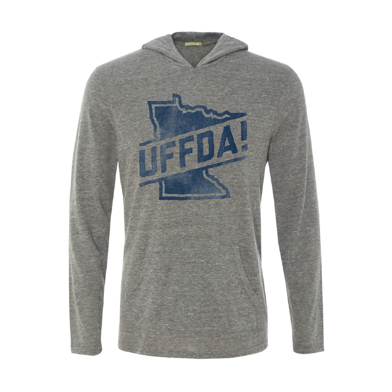 Uffda - Long Sleeve Hooded Tee