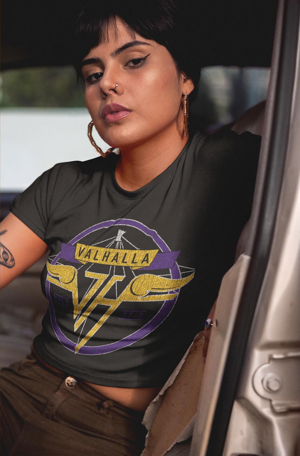 ValHalla - Ladies Cropped Tee