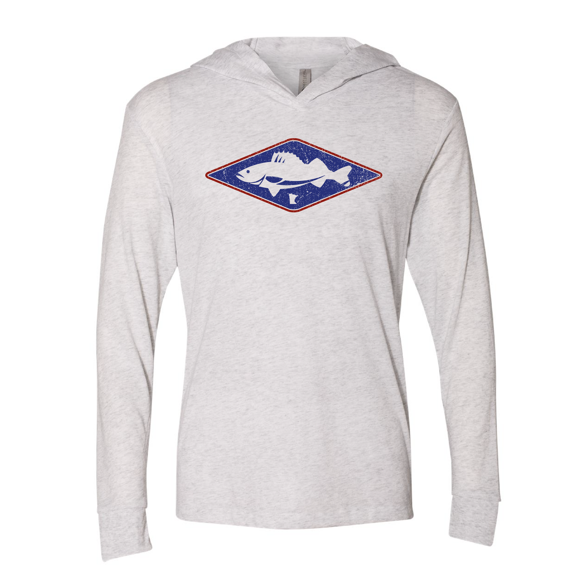 Walleye MN - Long Sleeve Hooded Tee