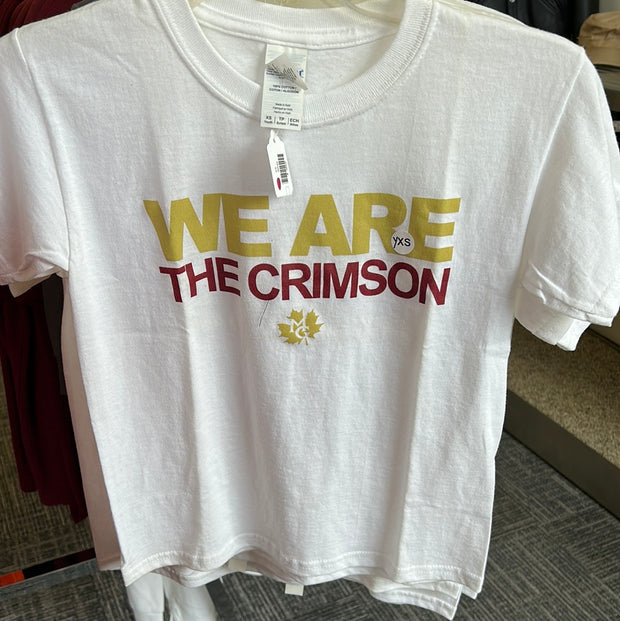 We are Crimson Tee Shirt | Youth | Maple Grove
