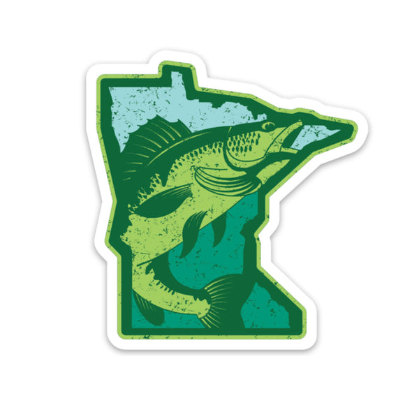 MN Fishing Sticker